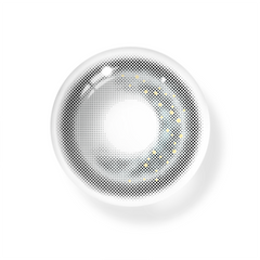 Lentes de contacto de color gris luna Calliope