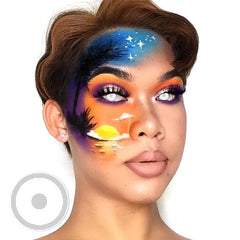 Lentes de contacto de colores no tripulados para cosplay