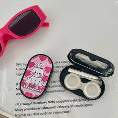 Estuche para lentes de contacto de colores de Barbie Conejo