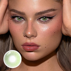 Lentes de contacto de color Bellini Green con prescripción médica