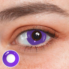 Lentes de contacto de color morado para cosplay