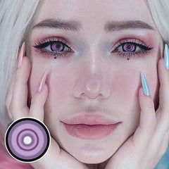 Lentes de contacto de color violeta de Cosplay Sakuya