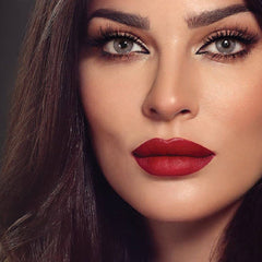 Lentes de contacto de color gris cristal Elite