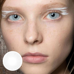 Lentes de contacto de color blanco Lemon Hind