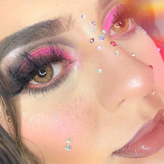 Lentes de contacto de color marrón Cocktail Tequila Sunrise