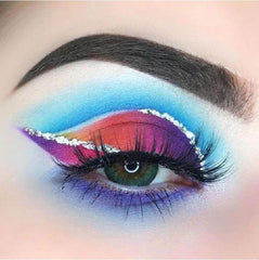 Nuevas lentes de contacto graduadas de color azul de 3 tonos