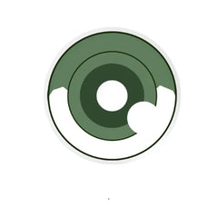 Lentes de contacto de color verde de Cosplay Demon Slayer Hashibira Inosuke