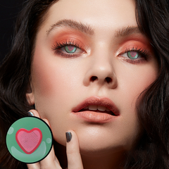 Lentes de contacto de color verde para marionetas de cosplay