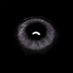 Lentes de contacto de color gris fresco Hinata