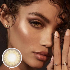 Lentes de contacto de color con prescripción Wildcat Brown