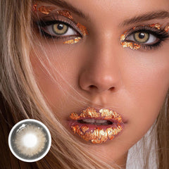 Lentes de contacto de color con prescripción de Aine Giselle Grey