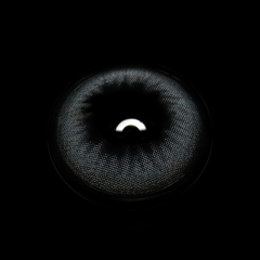 Lentes de contacto de color gris claro Sidra