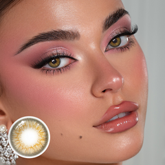 Lentes de contacto de color marrón Talitha