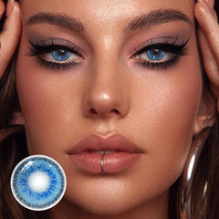 Lentes de contacto de color Morena Blue