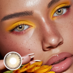 Lentillas de contacto de color marrón Astrape