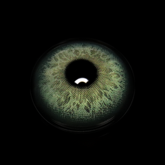 Lentes de contacto de color verde Dione