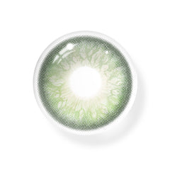 Lentes de contacto de color verde Dione