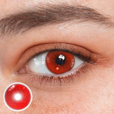 Lentillas de contacto rojas Cosplay Ángel Caído