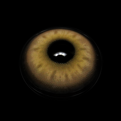 Lentes de contacto de color marrón romero