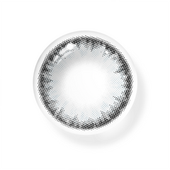 Lentes de contacto de color con prescripción Pro Crystal Gray