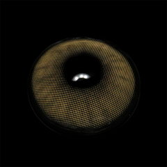 Lentes de contacto de color marrón claro con prescripción médica Polar