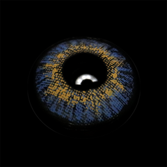 Nuevas lentes de contacto de color azul cielo de 3 tonos