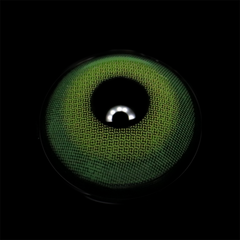 Lentes de contacto de color verde Pixie