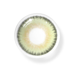 Lentes de contacto de color con prescripción verde LA GIRL