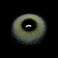 Lentes de contacto de color con prescripción azul LA GIRL