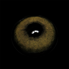 Lentes de contacto de color marrón oscuro con prescripción de Vela