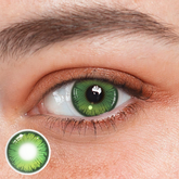 Lentillas de contacto verdes "Butterfly" para cosplay