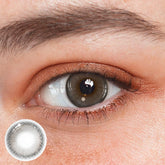 Lentillas de Contacto de Color Gris Congelado Erdene