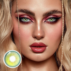 Lentes de contacto de color verde Seren