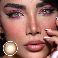 Lentes de contacto de color Margarida Brown