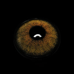 Lentes de contacto de color marrón avellana mármol