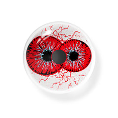 Lentes de contacto de color rojo para cosplay de Twin Abyss Eyes