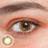 Lentes de contacto de color marrón Nidaw