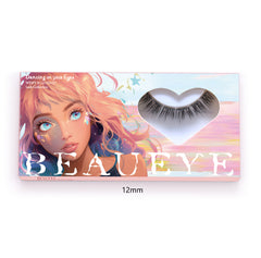 Pestañas negras Gabriela - 12 mm