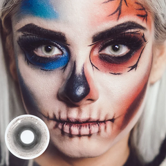 Lentes de contacto de color gris para cosplay de Kuro Mime