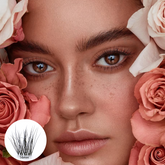 Pestañas negras Antonia - 14 mm