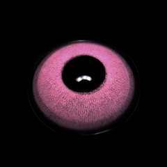 Lentes de contacto de color rosa fluorescente para cosplay