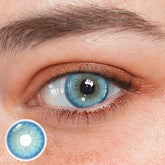 Lentes de contacto de color azul Eris