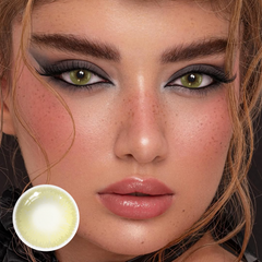 Lentes de contacto de color Elite Sandy Gray con prescripción médica