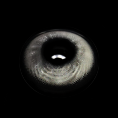 Lentes de contacto de color gris graffito de Linette