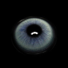 Lentes de contacto de color azul Doris