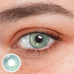 Helmi Green Colored Contact Lenses