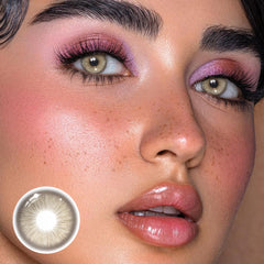 Lentes de contacto de color marrón Goldie