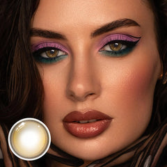 Lentes de contacto de color marrón Olette