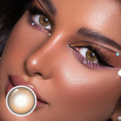 Lentes de contacto color avellana Olette