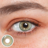 Lentes de contacto de color verde Pallas